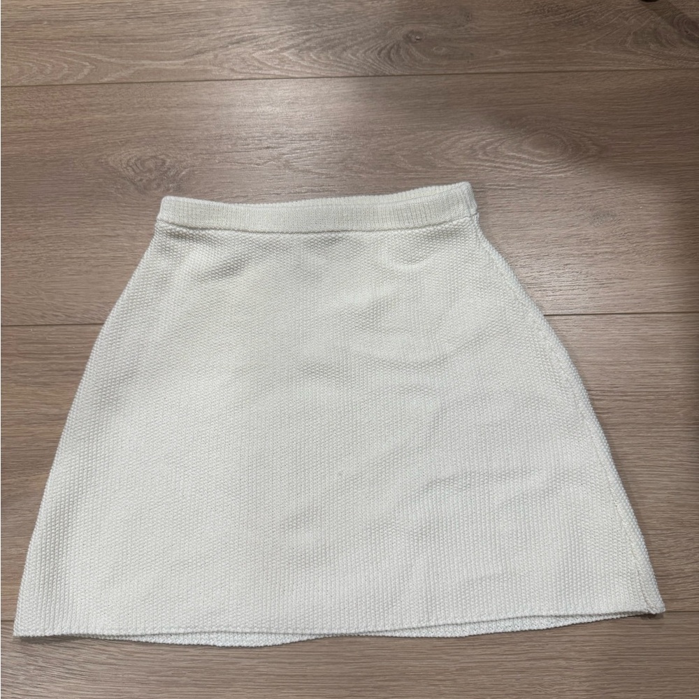 Chic Cream Mini Skirt for Women